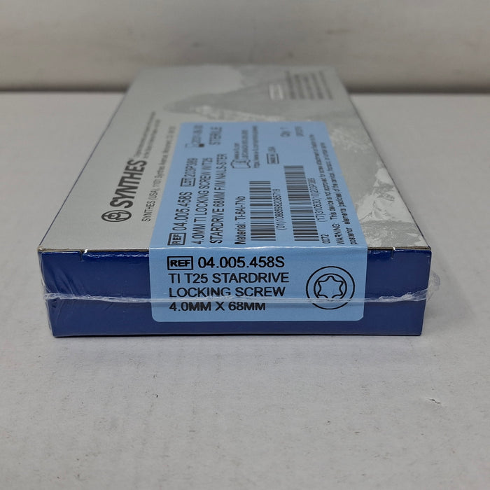 Synthes, Inc. 04.005.458S 4.0mm TI Locking Screw w/ T25 Stardrive 68mm F/IM Nail