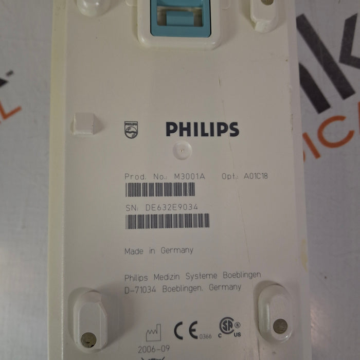 Philips M3001A-A01C18 Fast SpO2, NIBP, 12 lead ECG, Temp, IBP MMS Module