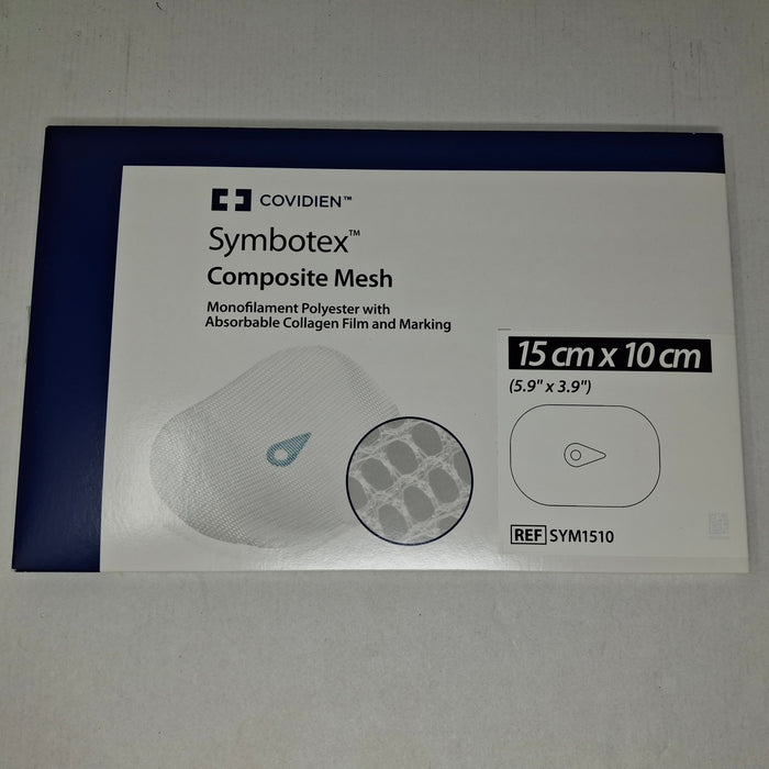 Covidien SYM1510 Symbotex Composite Mesh, 15cm x 10cm
