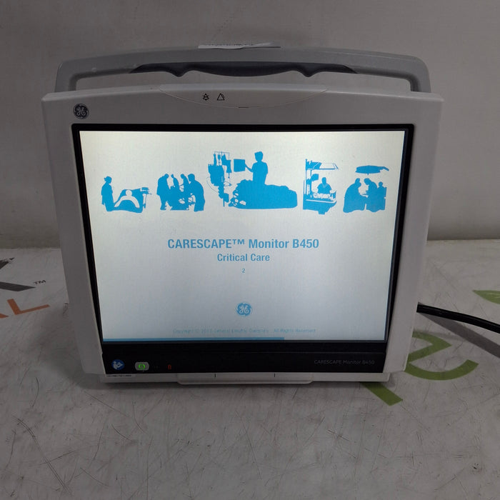 GE Healthcare Carescape B450 Critical Care Patient Monitor