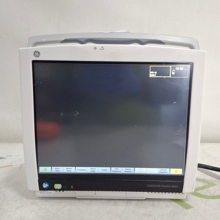GE Healthcare Carescape B450 Critical Care Patient Monitor