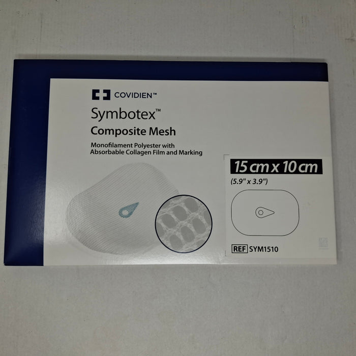 Covidien SYM1510 Symbotex Composite Mesh, 15cm x 10cm
