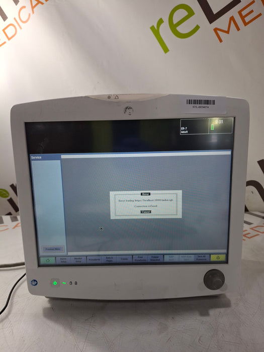 GE Healthcare Carescape B650 Emergency Care Patient Monitor