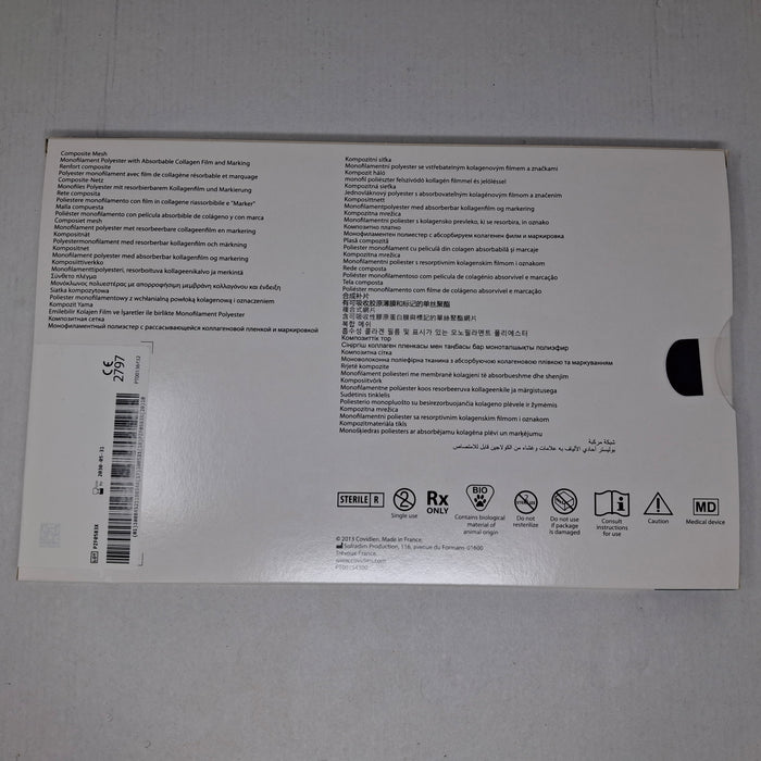 Covidien SYM12 Symbotex Composite Mesh, 12cm