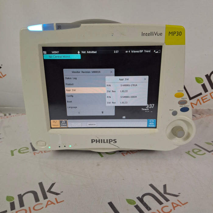 Philips IntelliVue MP30 Patient Monitor