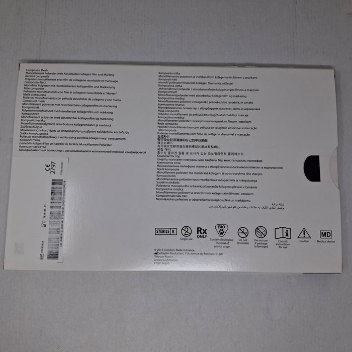 Covidien SYM12 Symbotex Composite Mesh, 12cm
