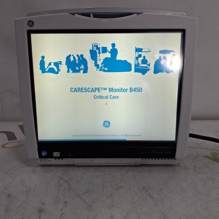GE Healthcare Carescape B450 Critical Care Patient Monitor