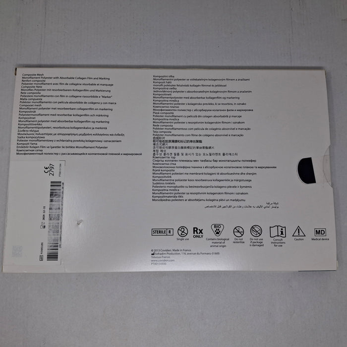 Covidien SYM9 Symbotex Composite Mesh, 9cm