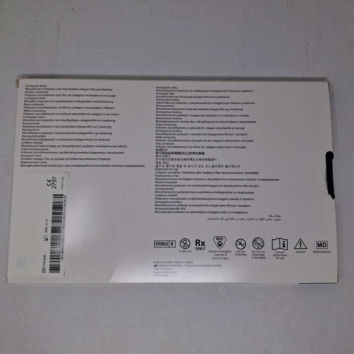 Covidien SYM9 Symbotex Composite Mesh, 9cm
