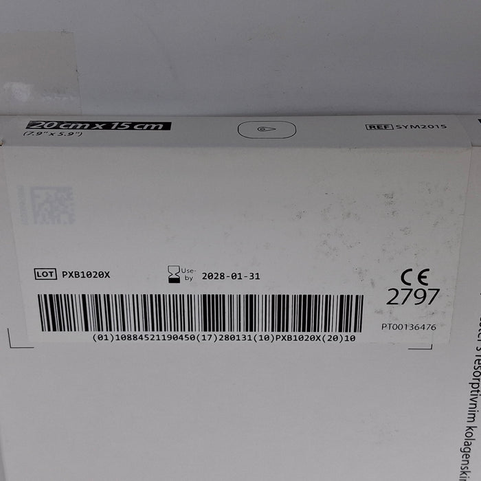 Covidien SYM2015 Symbotex Composite Mesh, 20cm x 15cm