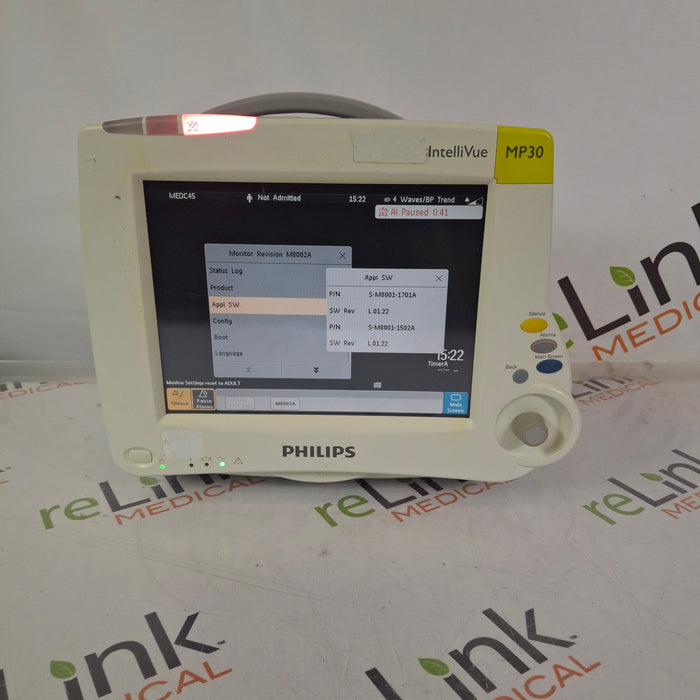 Philips IntelliVue MP30 Patient Monitor
