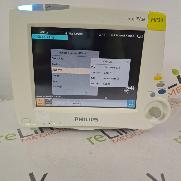 Philips IntelliVue MP30 Patient Monitor