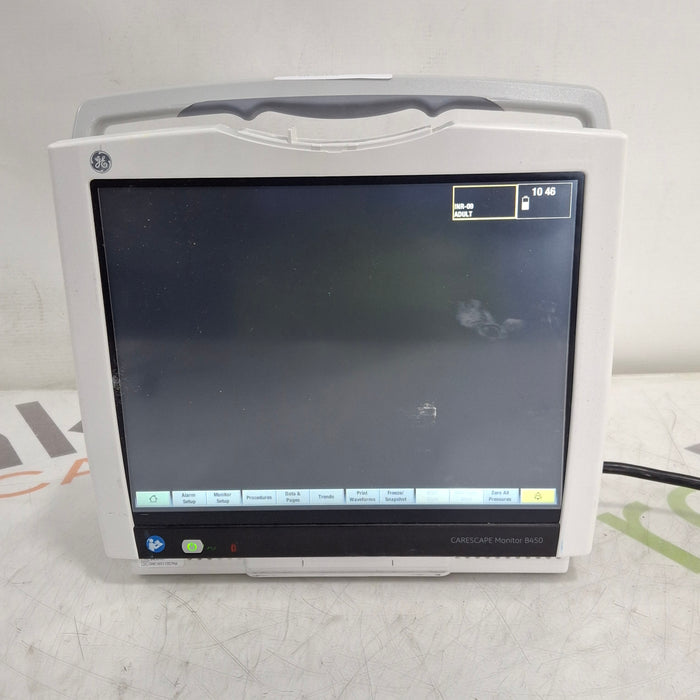 GE Healthcare Carescape B450 Critical Care Patient Monitor