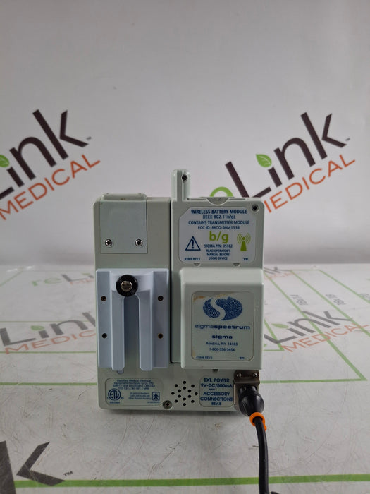 Baxter Sigma Spectrum 6.05.14 with B/G Battery Infusion Pump