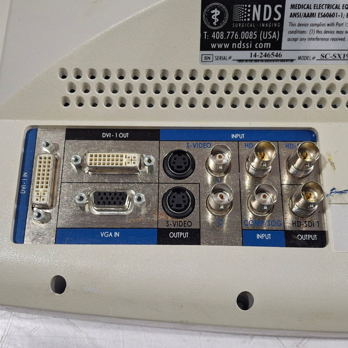 Karl Storz SC-SX19-A1511 Endoscopy NDS Medical Display Monitor