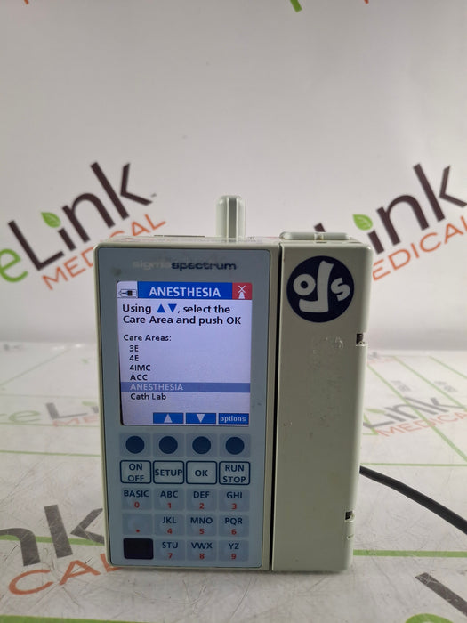 Baxter Sigma Spectrum 6.05.14 with B/G Battery Infusion Pump