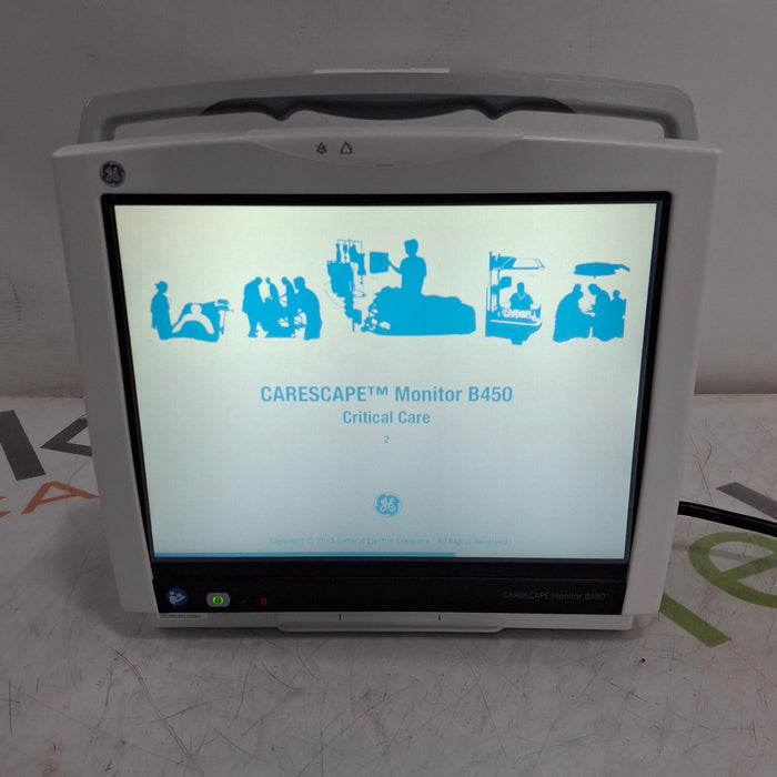 GE Healthcare Carescape B450 Critical Care Patient Monitor