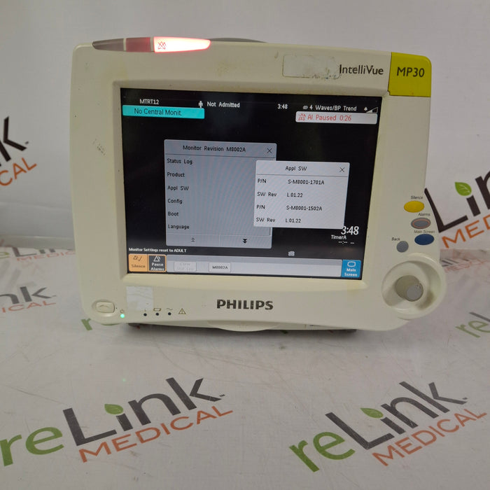 Philips IntelliVue MP30 Patient Monitor