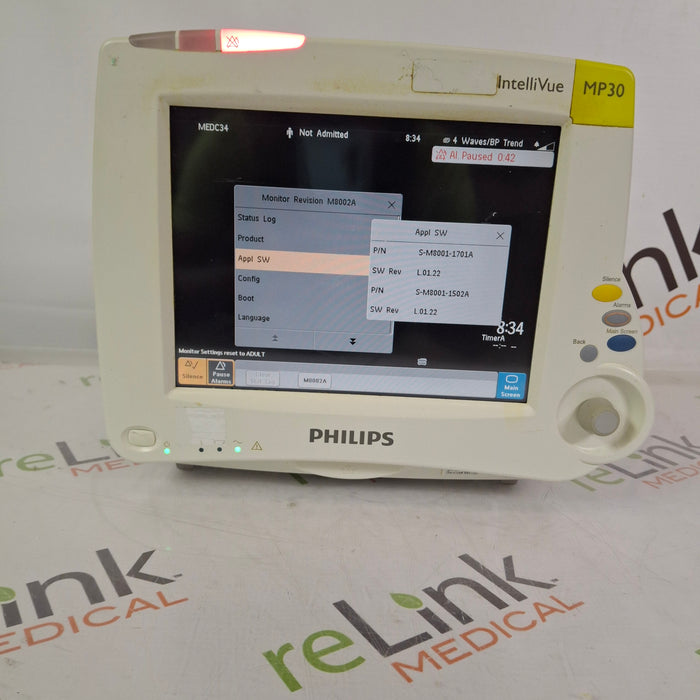 Philips IntelliVue MP30 Patient Monitor