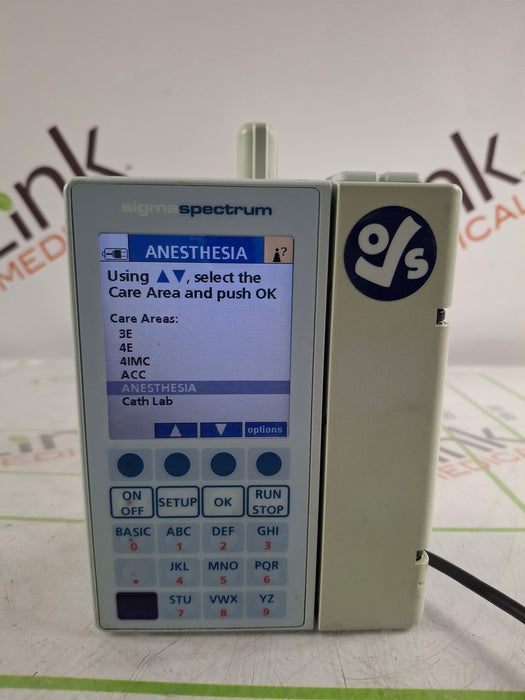 Baxter Sigma Spectrum 6.05.14 with B/G Battery Infusion Pump