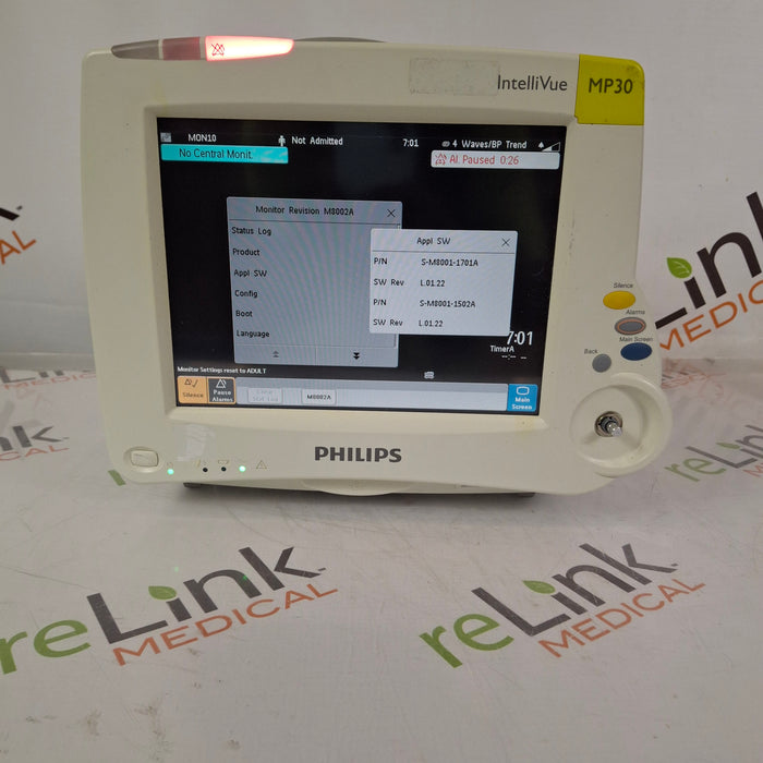 Philips IntelliVue MP30 Patient Monitor