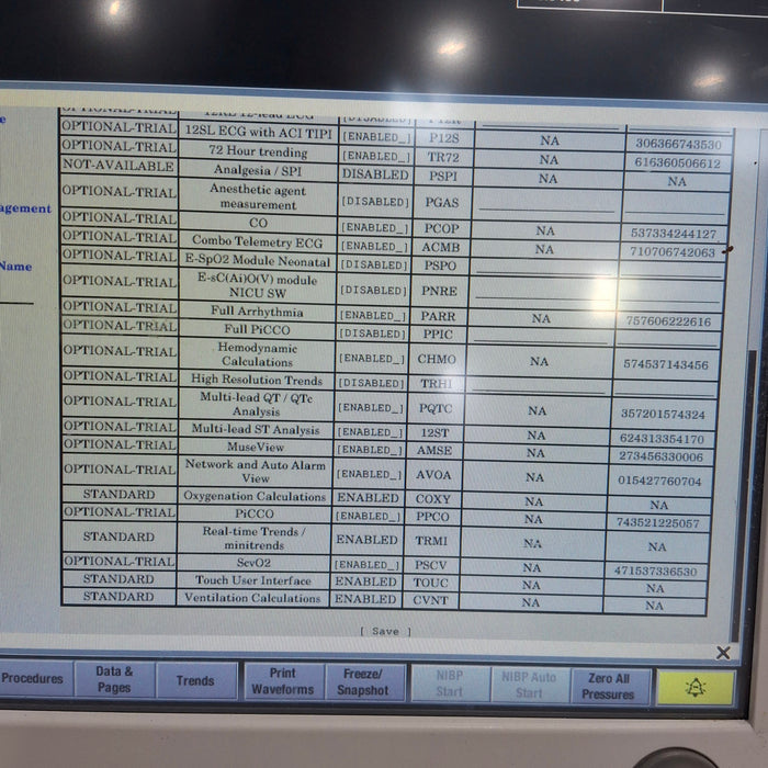 GE Healthcare Carescape B650 Critical Care Patient Monitor