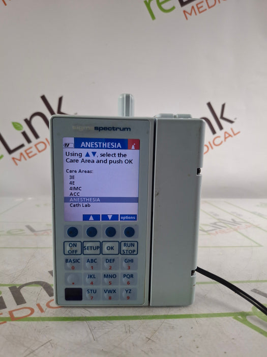 Baxter Sigma Spectrum 6.05.14 with B/G Battery Infusion Pump