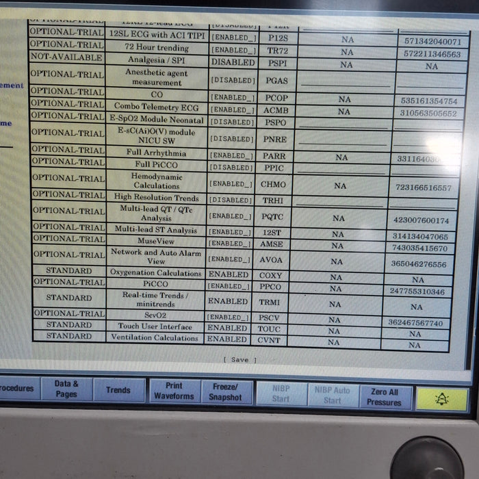 GE Healthcare Carescape B450 Critical Care Patient Monitor