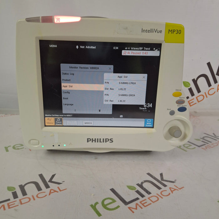 Philips IntelliVue MP30 Patient Monitor
