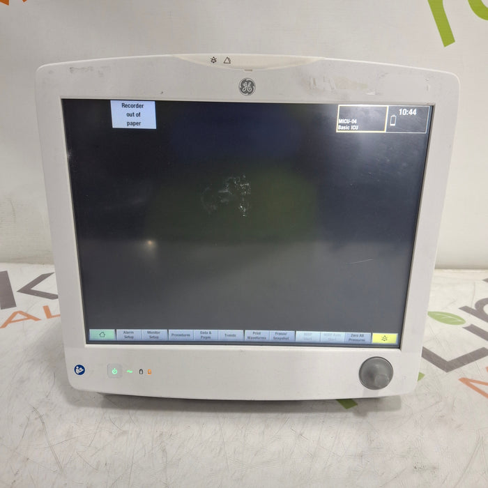 GE Healthcare Carescape B650 Critical Care Patient Monitor