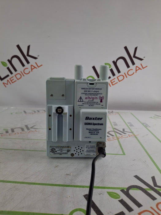 Baxter Sigma Spectrum 6.05.14 with A/B/G/N Battery Infusion Pump