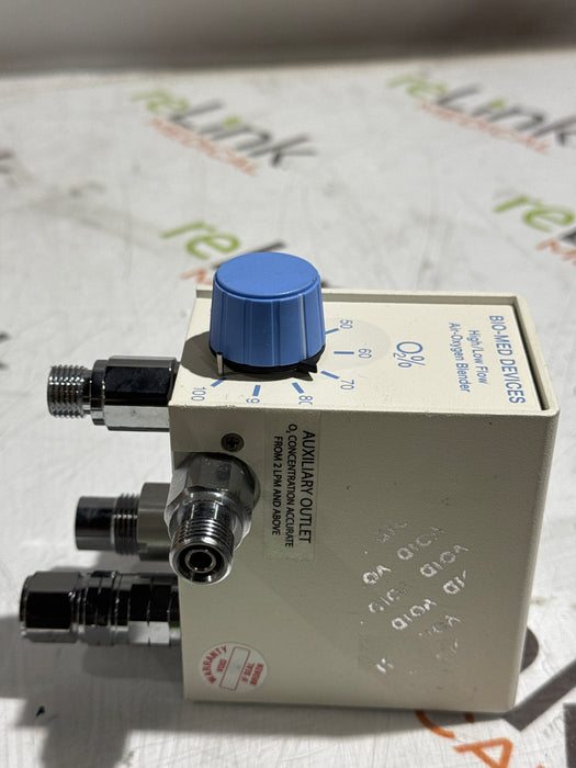 Bio-Med Devices 2004 High/Low Flow Air/Oxygen Blender