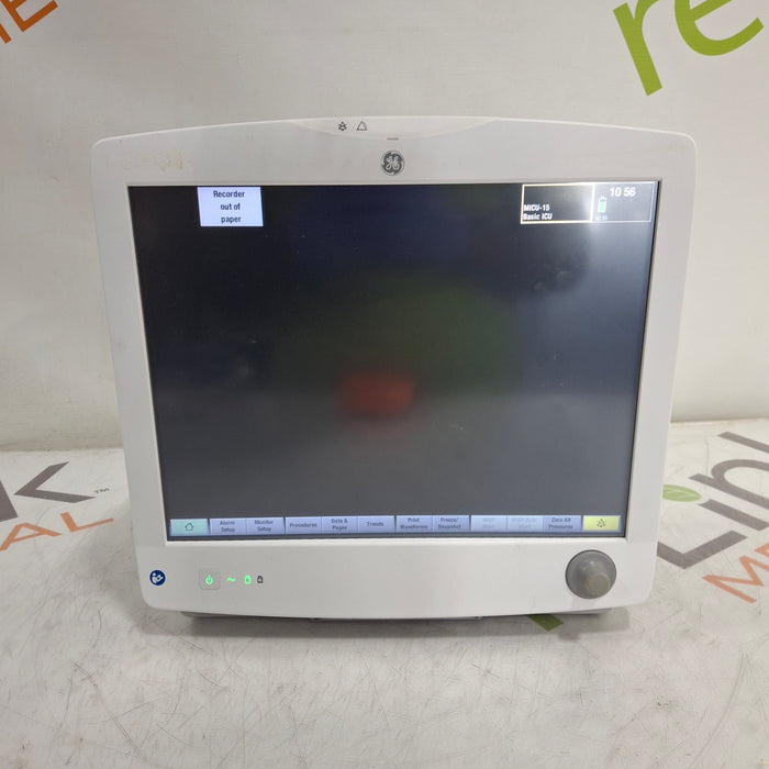 GE Healthcare Carescape B650 Critical Care Patient Monitor