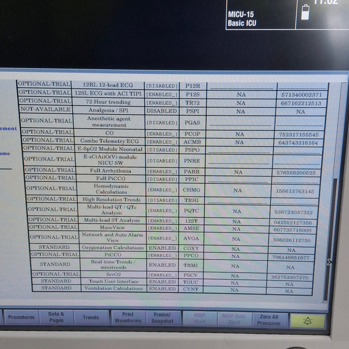 GE Healthcare Carescape B650 Critical Care Patient Monitor