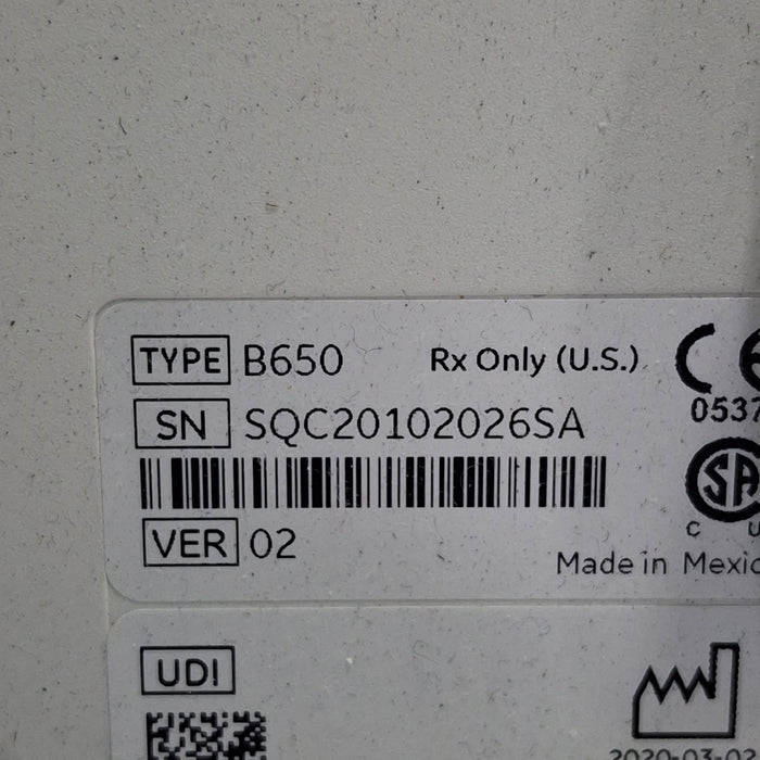 GE Healthcare Carescape B650 Critical Care Patient Monitor