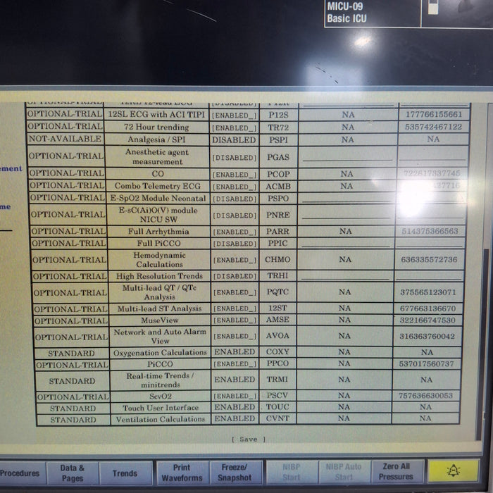 GE Healthcare Carescape B650 Critical Care Patient Monitor