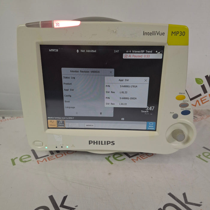 Philips IntelliVue MP30 Patient Monitor