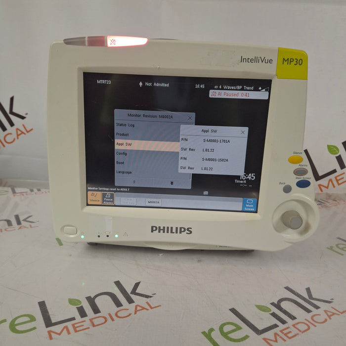 Philips IntelliVue MP30 Patient Monitor