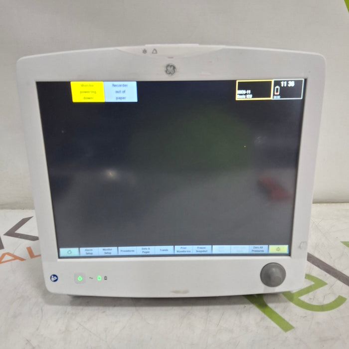 GE Healthcare Carescape B650 Critical Care Patient Monitor