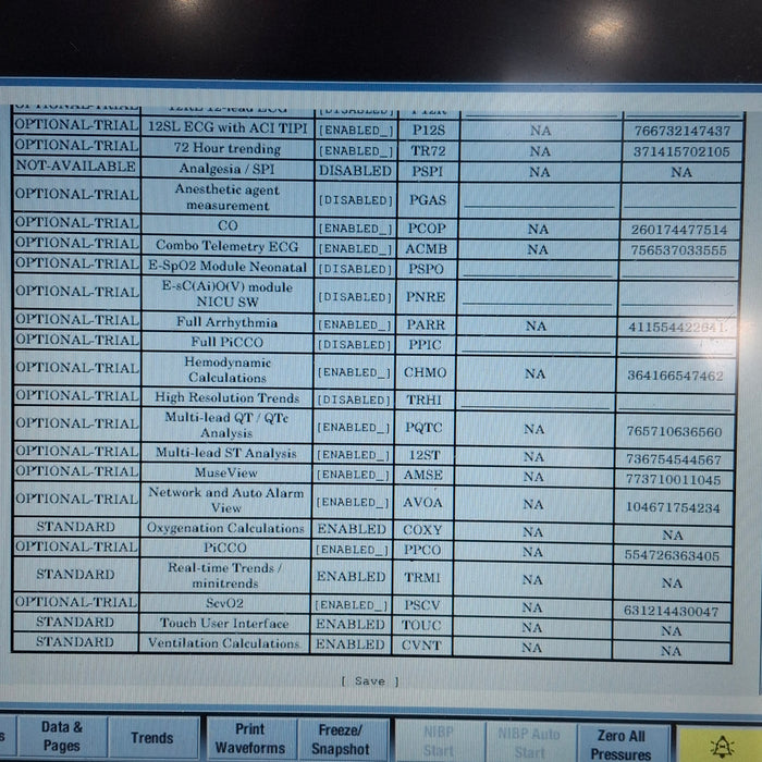 GE Healthcare Carescape B650 Critical Care Patient Monitor