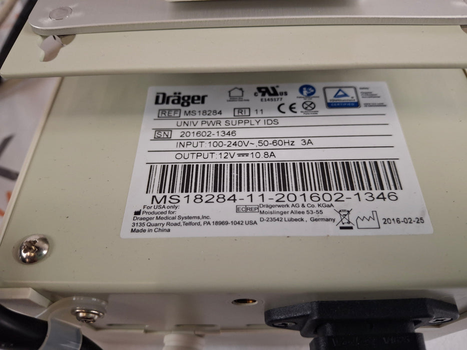 Draeger Medical MS18284 Universal Power Supply IDS