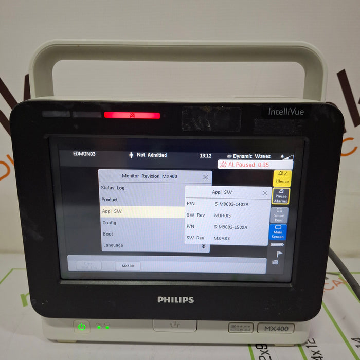 Philips MX400 Portable/Bedside Patient Monitor