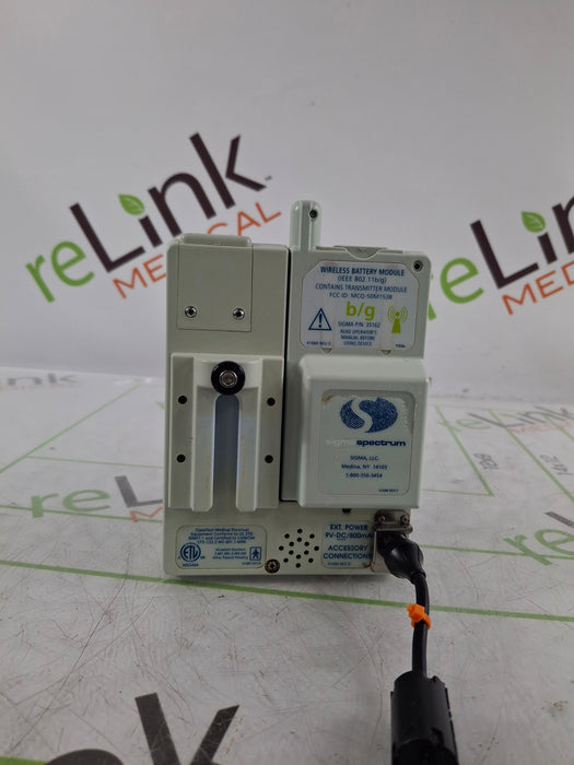 Baxter Sigma Spectrum 6.05.14 with B/G Battery Infusion Pump