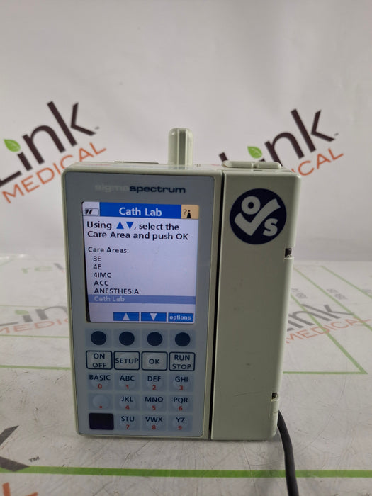 Baxter Sigma Spectrum 6.05.14 with B/G Battery Infusion Pump