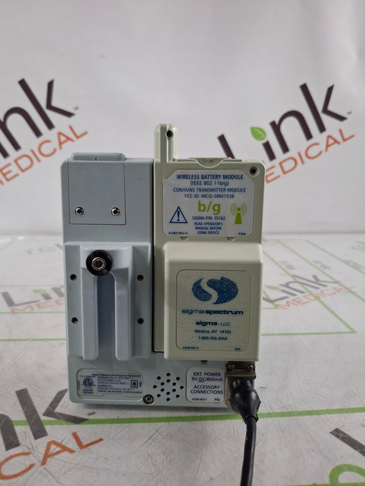 Baxter Sigma Spectrum 6.05.14 with B/G Battery Infusion Pump