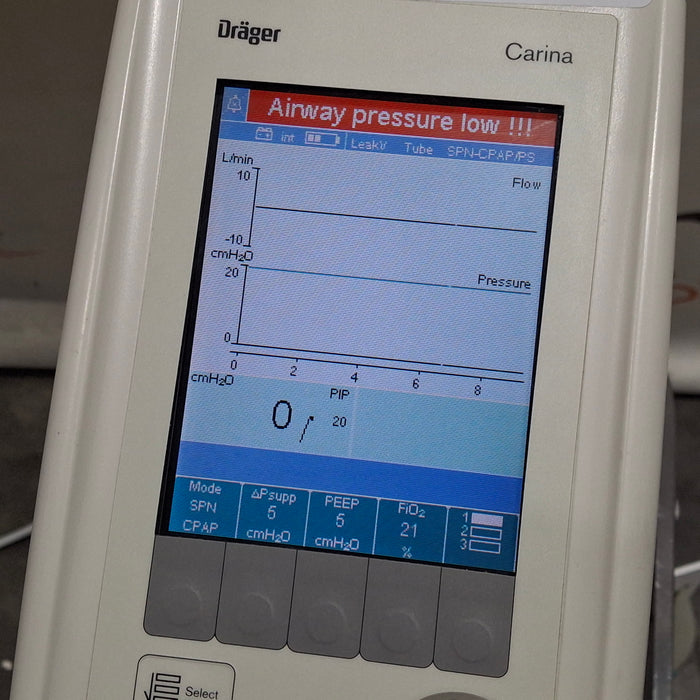 Draeger Medical Carina Ventilator