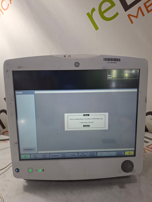GE Healthcare Carescape B650 Emergency Care Patient Monitor