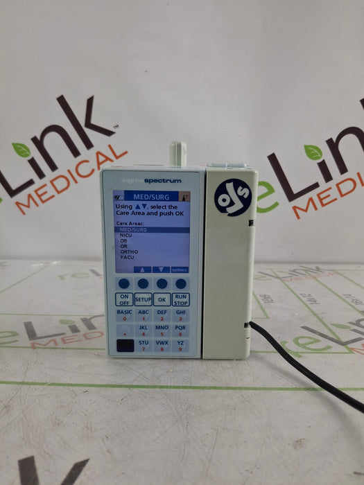 Baxter Sigma Spectrum 6.05.14 with B/G Battery Infusion Pump