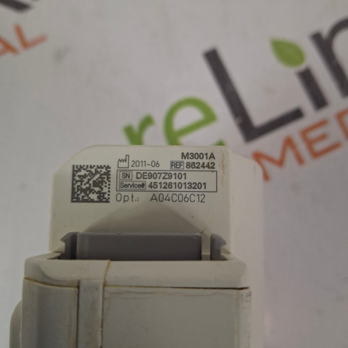 Philips M3001A-A04C06C12 OxiMax SpO2, NIBP, 12 Lead ECG, Temp, IBP MMS Module