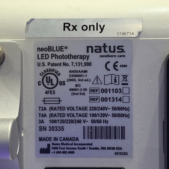 Natus NeoBlue Blanket LED Phototherapy System